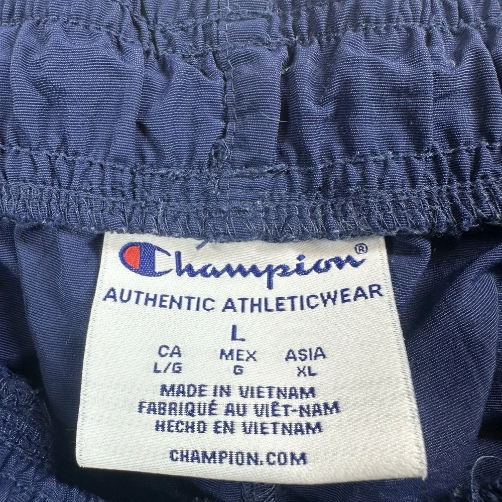 Champion‎ Volley Training Shorts Men L Navy Blue Athletic Swim Style